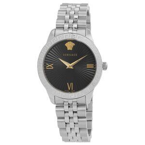 FX02832B NWT Versace Fashion Ladies Quartz Steel Authentic Watch
